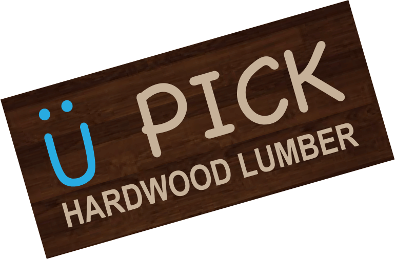 U-Pick Hardwood Lumber logo